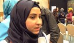 احد أعضاء الجمهور من مناظرتنا في عمان تعبر عن رأيها عن أهمية عقد مناظرات في العالم العربي